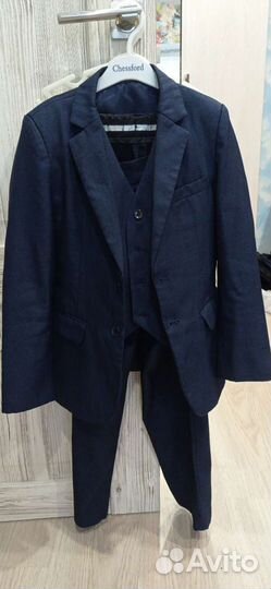 Костюм школьный тройка 128-134