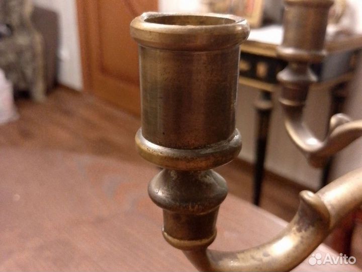 Подсвечник канделябр 19 век европа