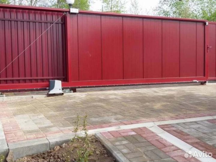 Откатные ворота 