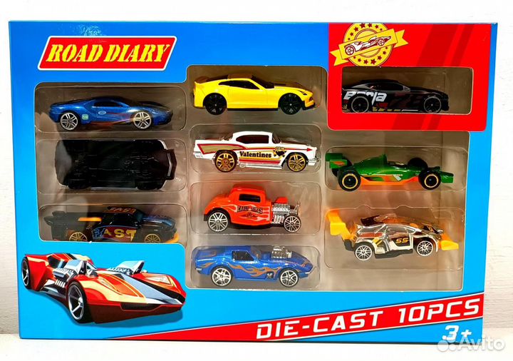 Новые наборы машинок аналог хот вилс