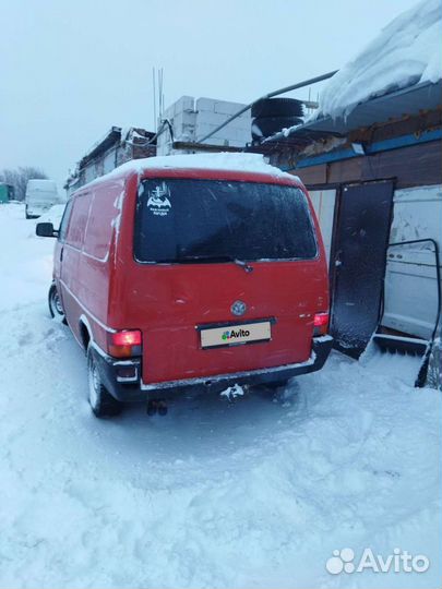 Volkswagen Transporter 2.4 МТ, 1993, 300 000 км