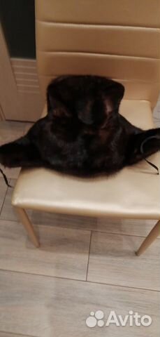 Шапка ушанка норковая фабричная