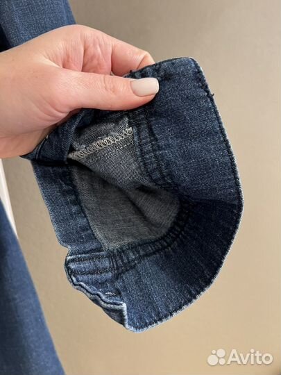 Джинсовое платье женское xs