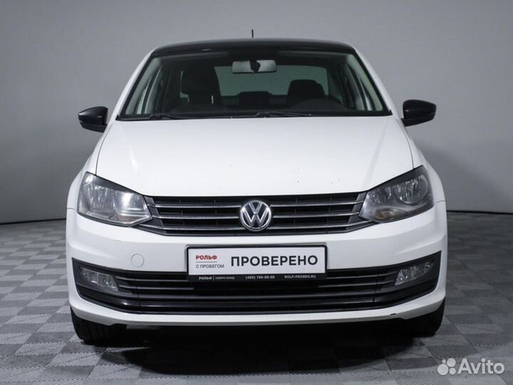 Volkswagen Polo 1.4 AMT, 2018, 85 532 км