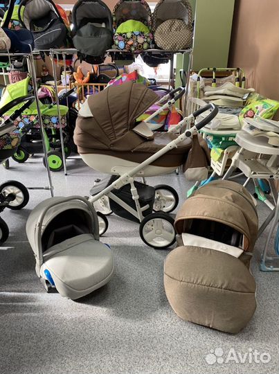 Коляска 2в1 3в1 Bexa Poland Ideal