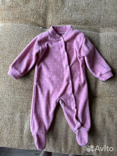 Комбинезон флисовая поддева 56 62