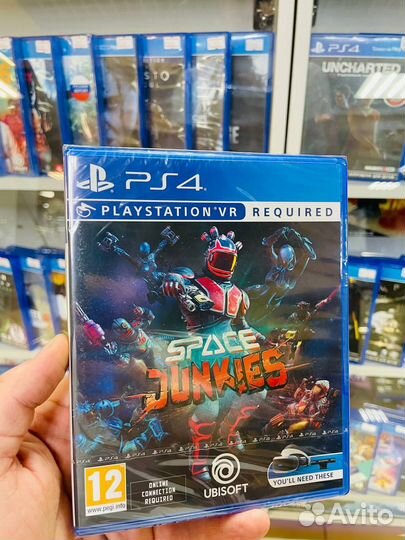 Space Junkies ps4 vr новый в пленке