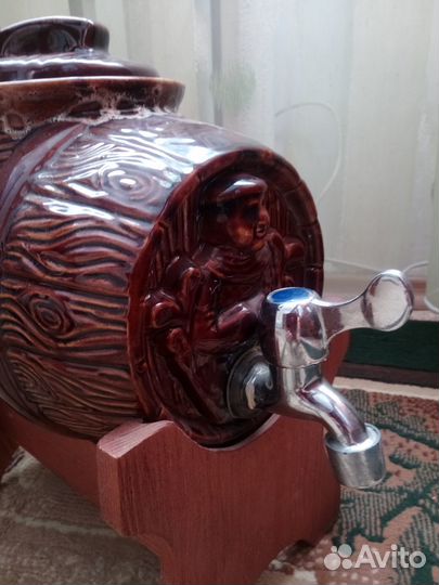 Бочонок керамический