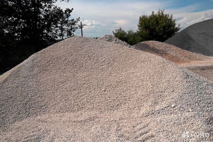Щебень известняковый