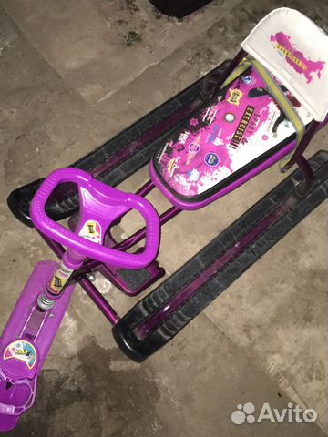 Детский снегокат