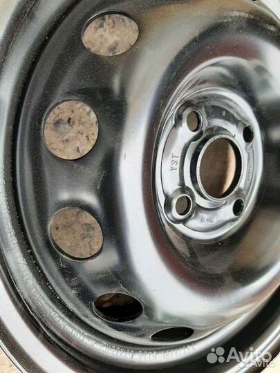 Штампованные дискиR15 4-100 ет48 54,1