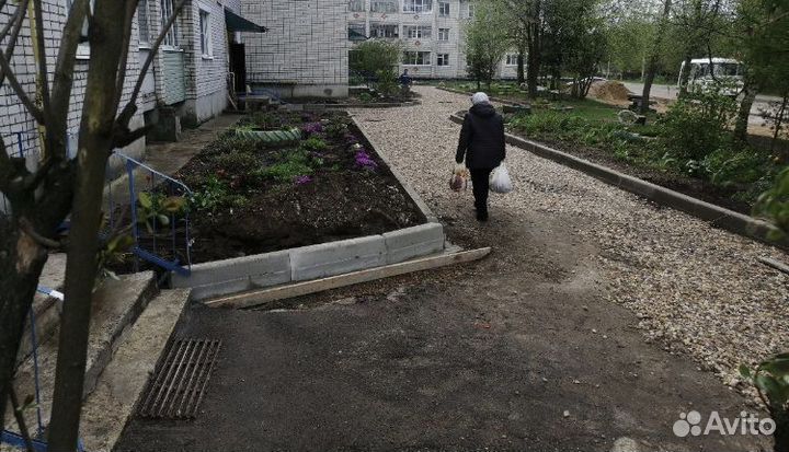 Заезд и дренаж, отмостка на участок под ключ