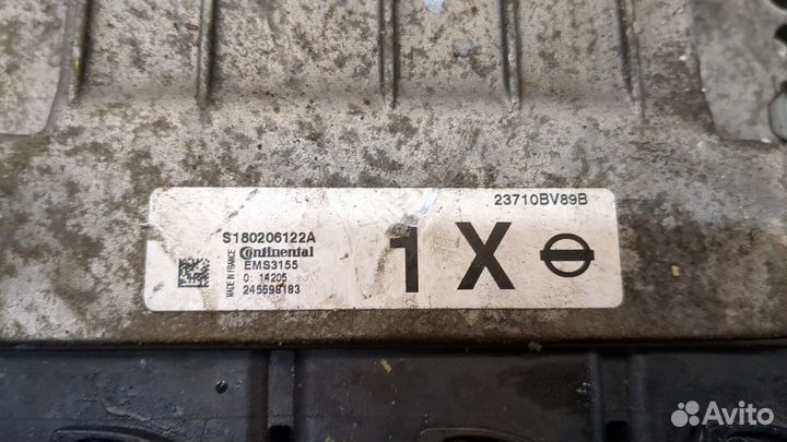 Блок управления двигателем Nissan Juke