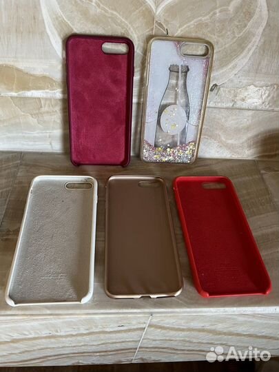 Чехолы 5шт На iPhone 7 plus 8 plus