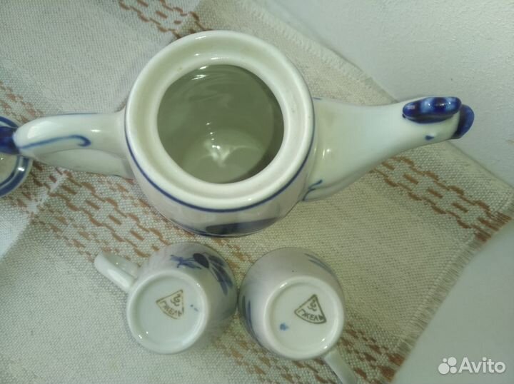 Гжель фарфор СССР