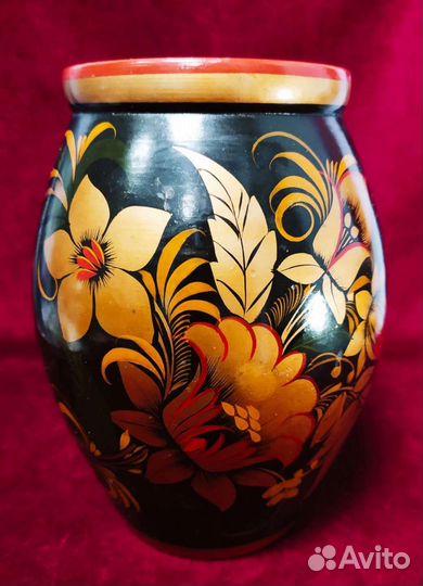 Хохлома, дерево, посуда