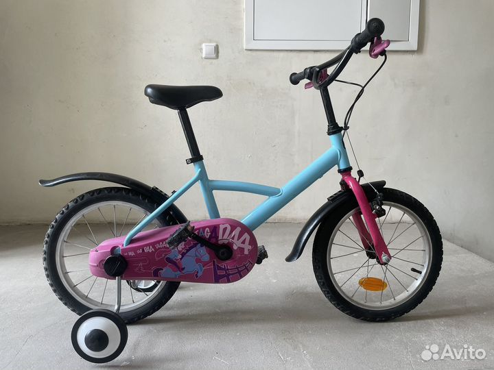 Детский велосипед для девочек 4-7 лет