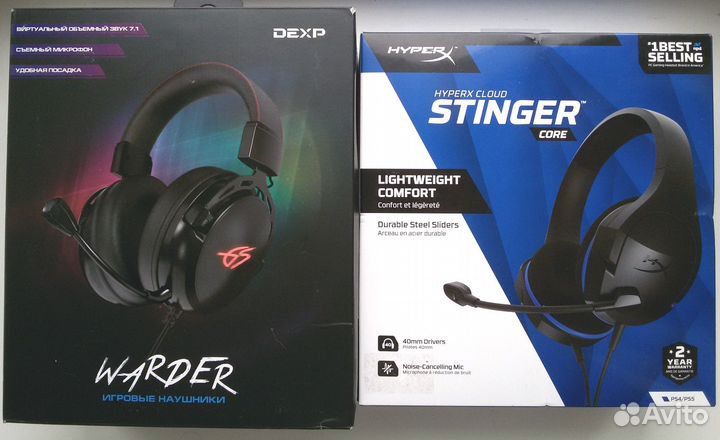 Игровые нашники Dexp HyperX