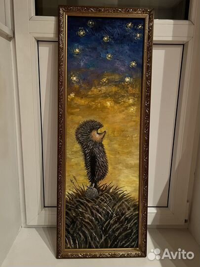 Картина маслом на холсте в раме