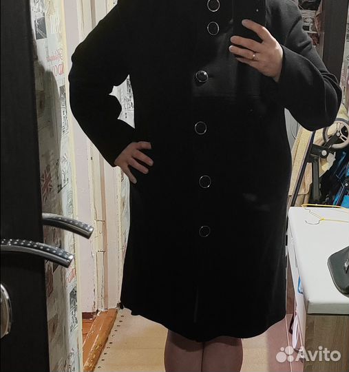Пальто женское демисезонное 56-58