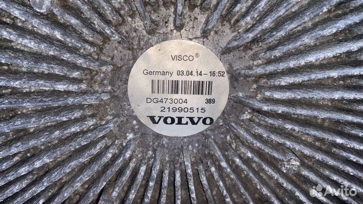 Вискомуфта Volvo Fh4 D13K 2015