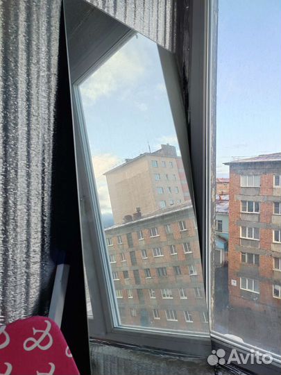 Полотно зеркала 2,2 м на 0,52 м