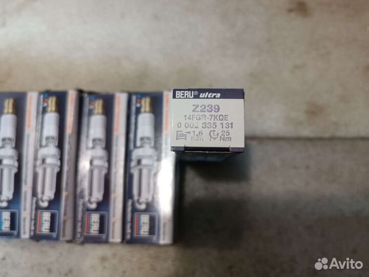 Свеча зажигания Beru Z239