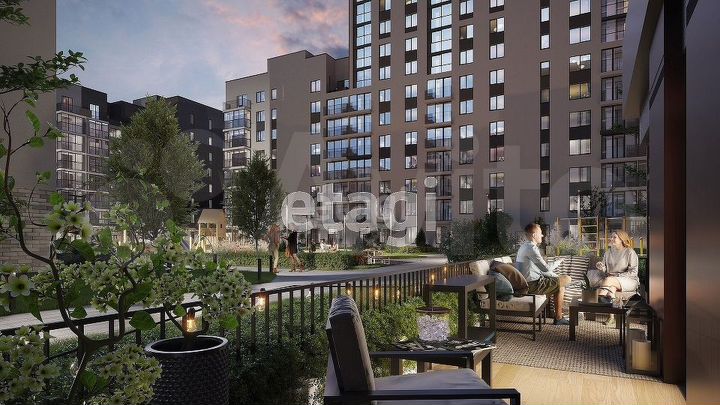 2-к. квартира, 62 м², 2/16 эт.