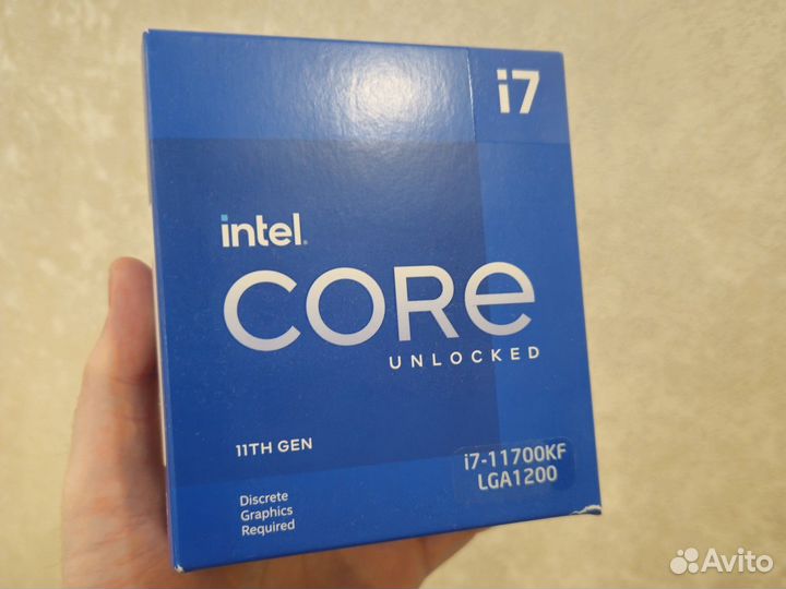 Процессор Intel Core i7 11700KF BOX