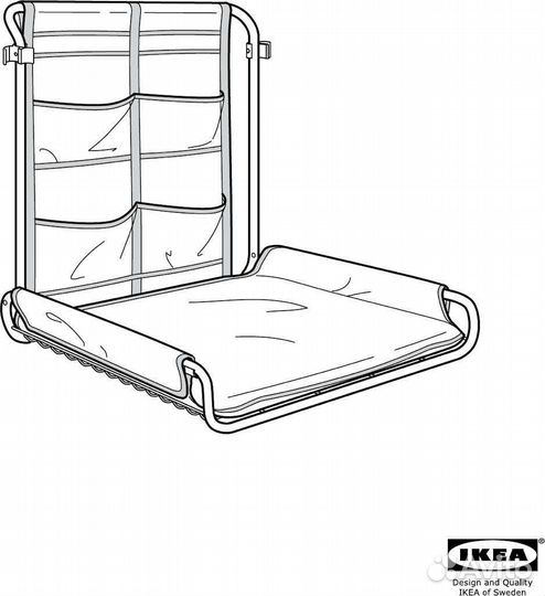 Пеленальный столик подвесной икеа