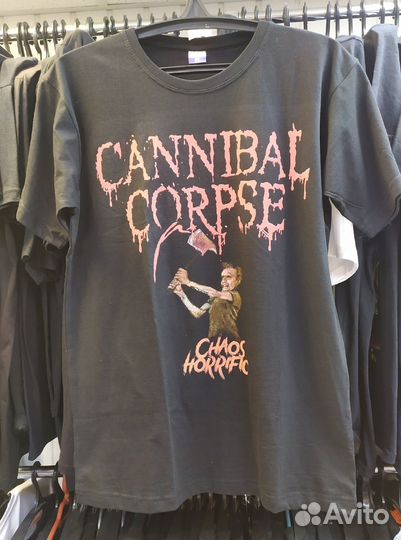 Футболка мужская SIX feet under/cannibal corpse