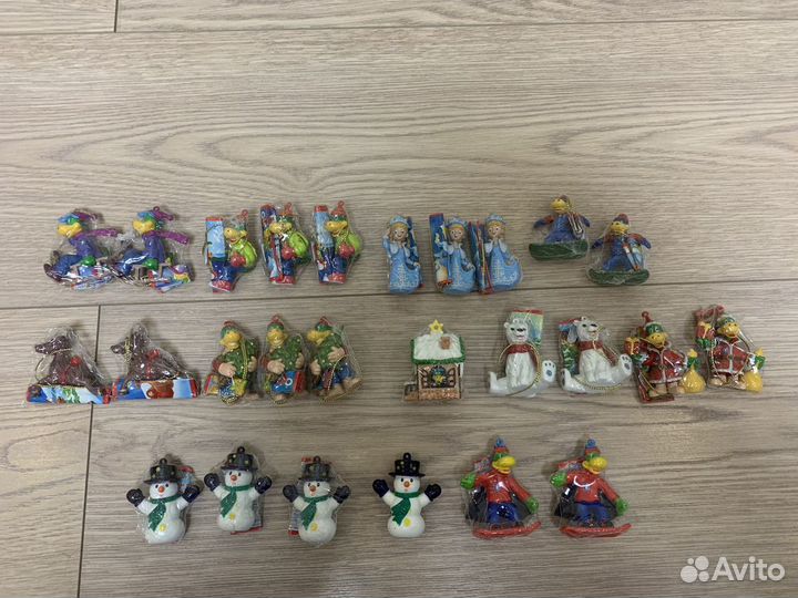 Дино растишка и киндер игрушки