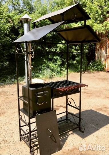 Мангал беседка