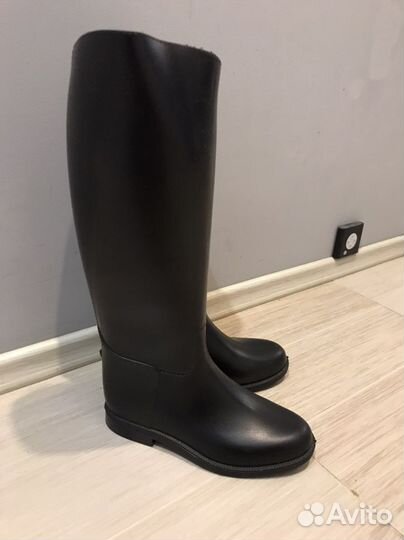 Сапоги резиновые для верховой езды Decathlon