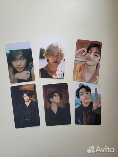 Карты Тэхена BTS V Layover