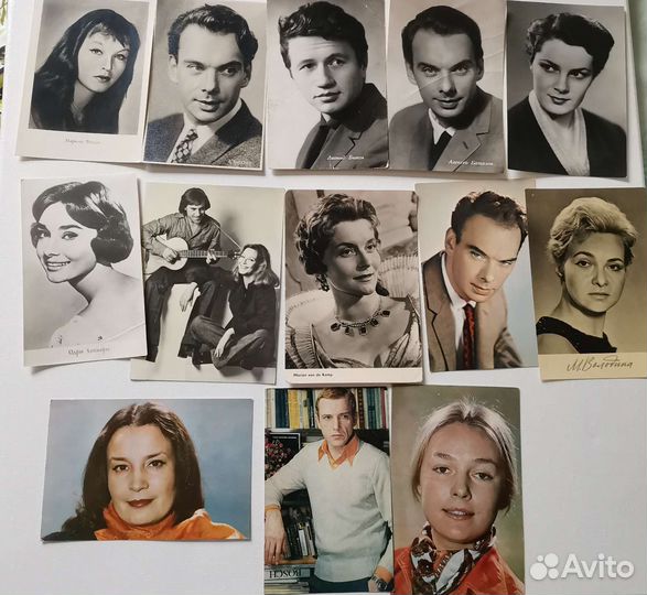 Открытки с актерами