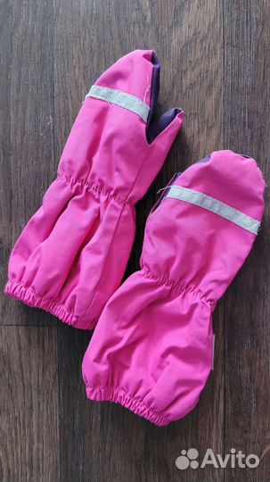 Варежки непромокаемые демисезонные
