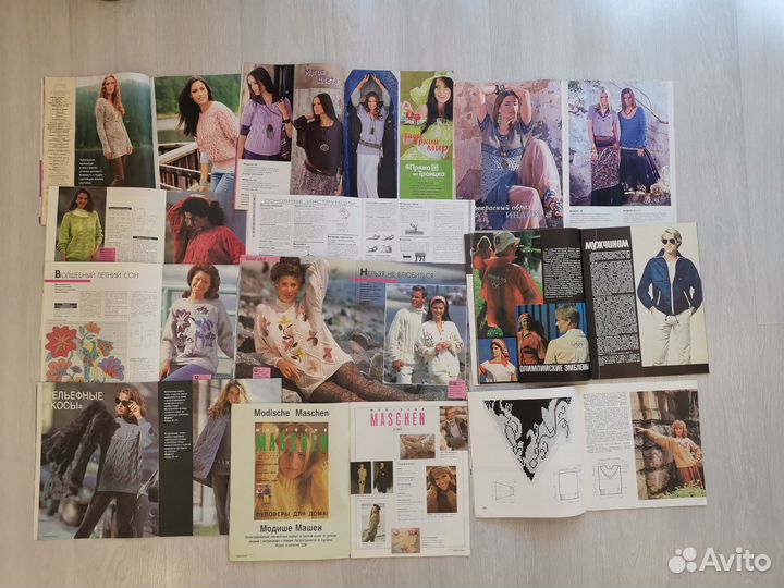 Журналы по рукоделию, вязанию 11 шт