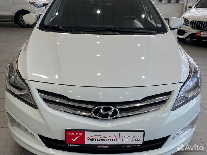 Hyundai Solaris 1.6 AT, 2015, 109 563 км