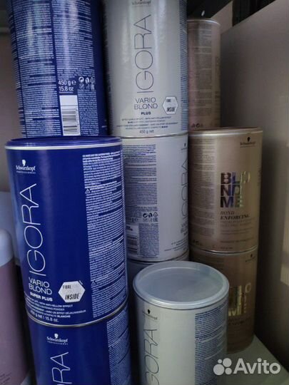 Осветляющий порошок для волос Igora -Наличии есть