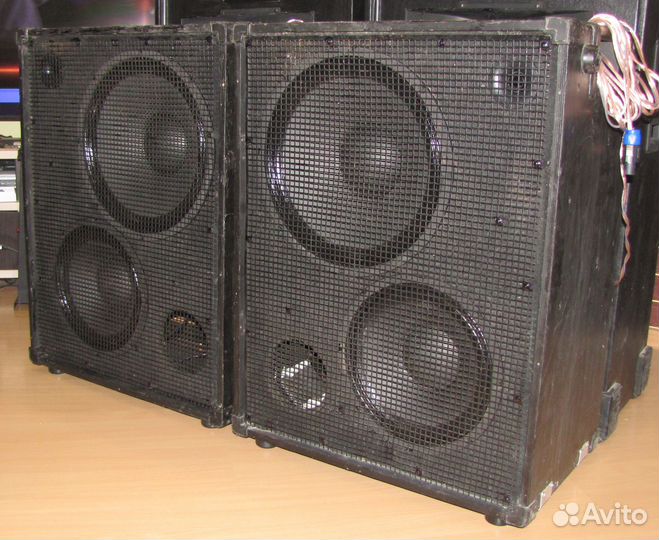 Колонки Frank Audio 2080W Pro 2шт F12L76+F15L76+Вч