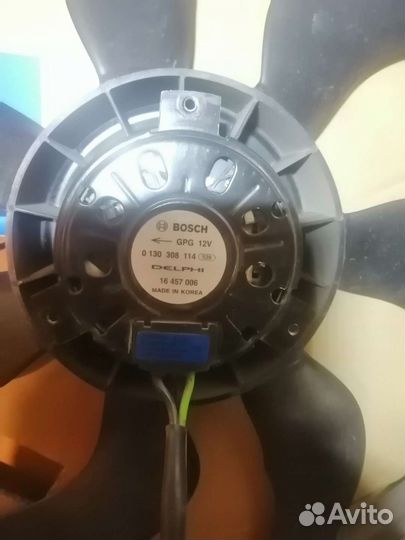 Вентилятор охлаждения Chevrolet Orlando