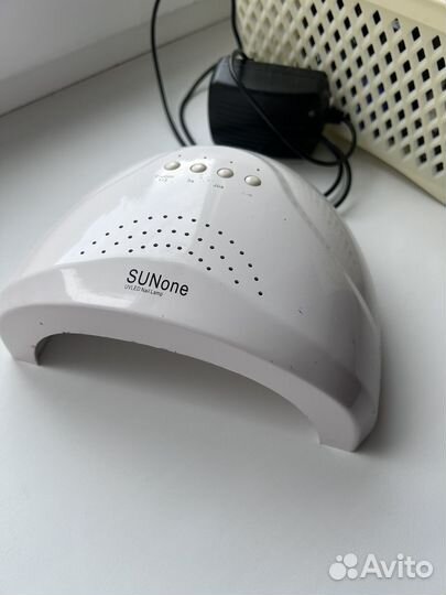 Лампа для маникюра + гель-лаки