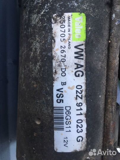 Стартер VW Passat