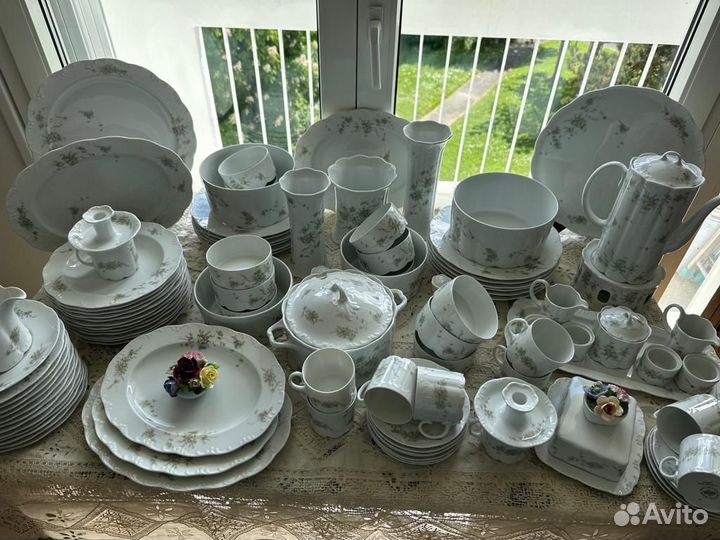 Набор столовой посуды ГДР знаменитый Розенталь