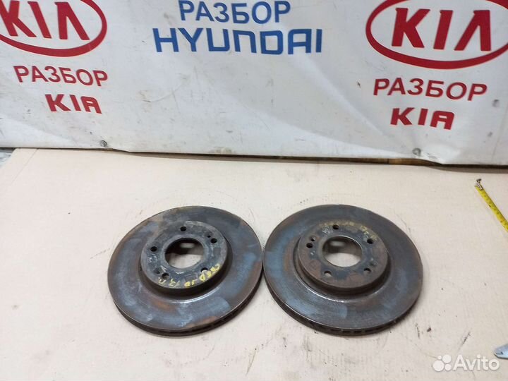 Тормозные диски передние Киа Сид 2 jd