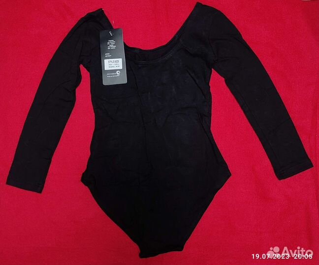 Купальник для гимнастики длинный рукав