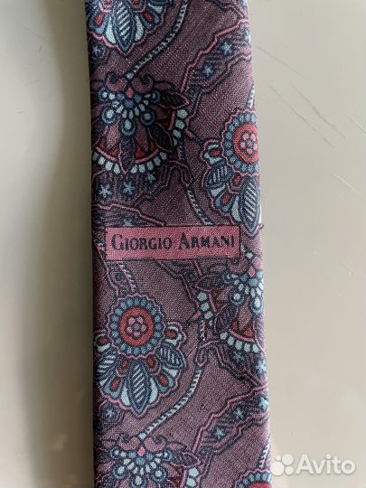 Галстуки шелк giorgio armani и bernard hill