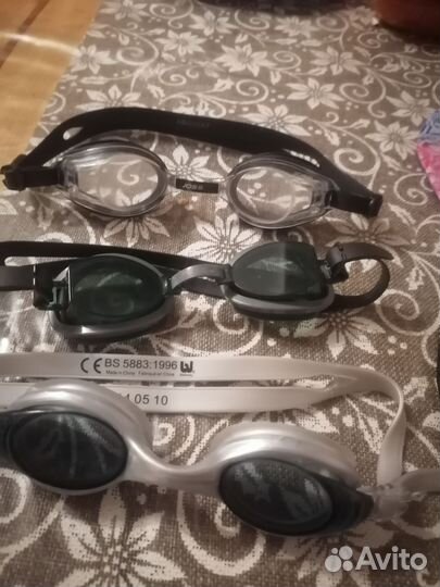 Очки, шапка, купальник, плавки детские