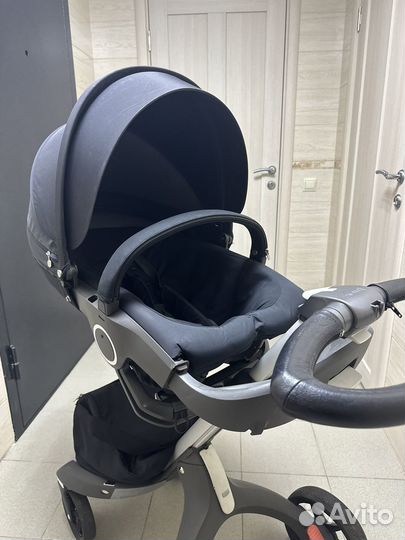 Коляска stokke xplory v5 и автокресло stokki